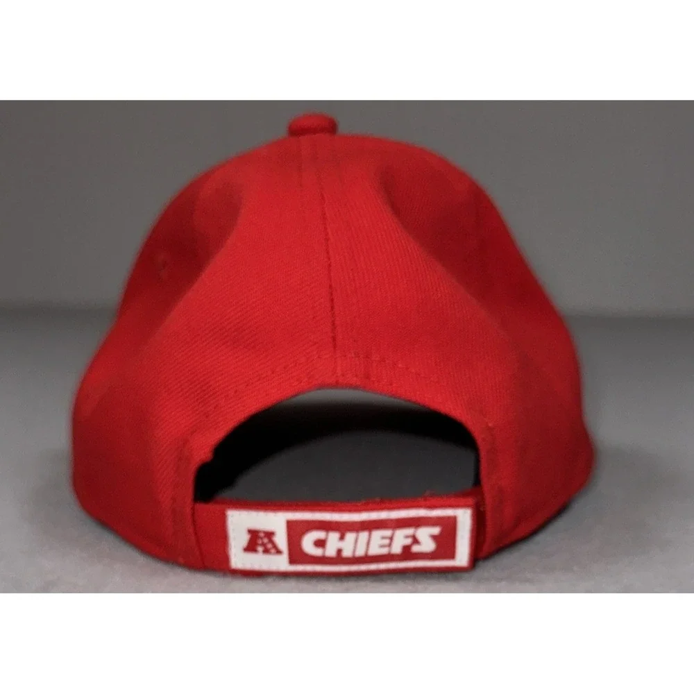 NFL Kansas City Chiefs Youth New Era 9Forty Adjustable Ball Cap Red
